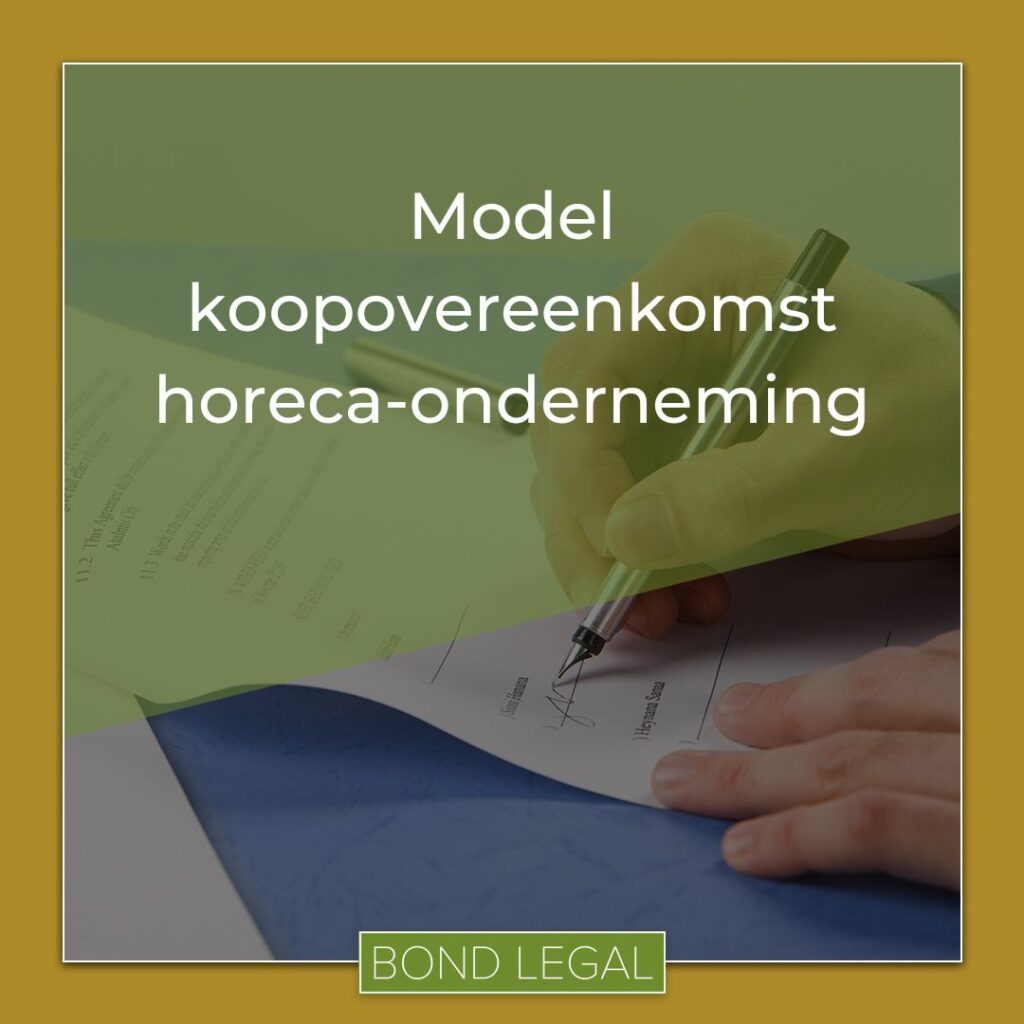 9-model-koopovereenkomst-horeca-onderneming